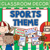 Sports Theme Classroom Decorations