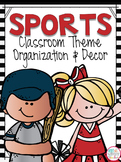 Sports Theme Classroom Kit EDITABLE