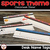 Sports Theme Classroom Decor Desk Name Tags