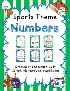 Preview of Sports Theme - Numbers 0-20