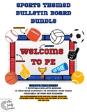 Sports Themed Bulletin Board Bundle | Customizable | Canva