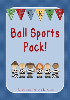 Sports-Themed English Pack by Apples Ink and Mischief | TpT