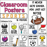 Sports Themed Posters | Class Decor