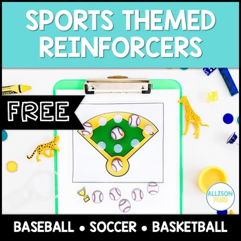 Preview of FREE Reinforcers Sports Themed