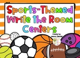 Sports Themed Write the Room Centers