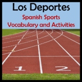 Sports Vocabulary Activities and Games Unit in Spanish (Lo