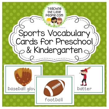 sports preschool teaching resources teachers pay teachers