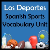 Sports Vocabulary Lists, Activities, Crossword, Games, and