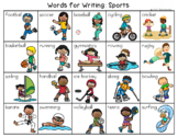 Sports Word List - Writing Center