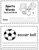 Sports Words Trace & Write Book