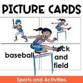 Sports and Activities Picture Cards English