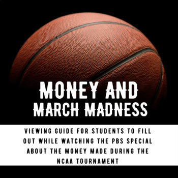 Preview of Sports and Entertainment Marketing - Money and March Madness Viewing Guide