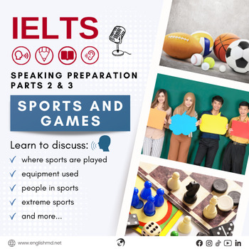 Preview of Sports and Games - IELTS Speaking Preparation Lesson