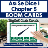 Sports in Spanish Los Deportes Vocabulary Activity Boom Cards 