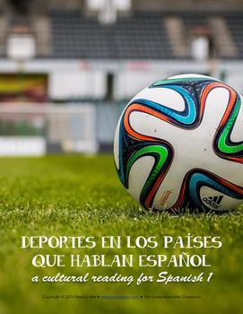 Preview of Reading: Sports in Spanish-speaking countries