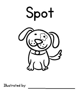 Preview of Spot Decodable Story + Illustration Activity