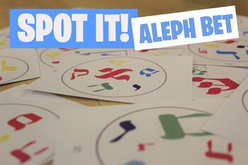 Preview of Spot It! (Aleph Bet)