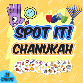 Preview of Spot It! (Chanukah)