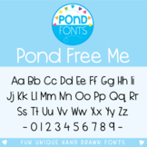 Free Font - Pond Free Me