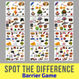 Spot The Difference Barrier Game for Children & Adults - S