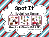 Spot it Articulation Game: Alveolar R-blends (DR & TR)