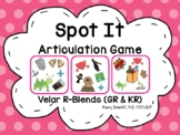 Spot it Articulation Game: Velar R-blends (GR & KR)