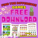 Spot it Challenge 10 Pages FIND THE DIFFERENCE Games free 
