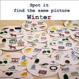 Spot it - find the same picture WINTER