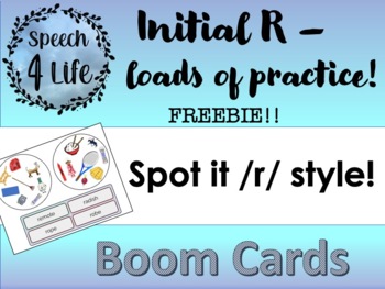 Preview of Spot it /r/ style! FREEBIE!!