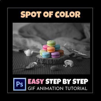 Preview of Spot of Color Photoshop Tutorial SUB PLANS