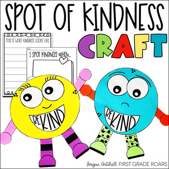 Preview of Spot of Kindness Craft February Activity