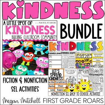 Preview of Spot of Kindness & Nonfiction Kindness Informative Book Unit