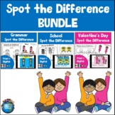 Spot the Difference Bundle | Compare and Contrast Task Car