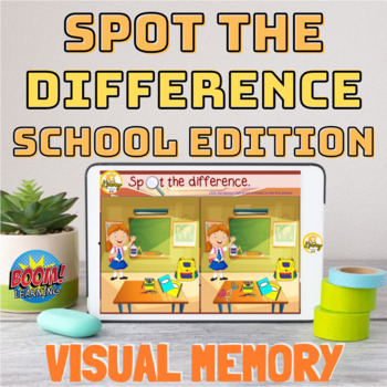 Preview of Spot the Difference (School Edition) | Visual & Focus