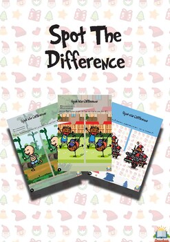 Preview of Spot the Difference | Visual Perception Puzzles |