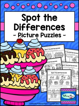Preview of Spot the Differences - Picture Puzzles