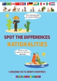 Spot the differences. Nationalities