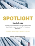 Spotlight Movie Guided Film Questions