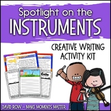 Spotlight on the Instruments - Creative Writing Activity