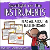 Spotlight on the Instruments - "Read All About Me" Poster Set