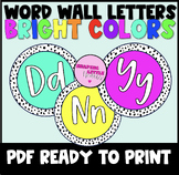 Spotted Word Wall - Bright Colors
