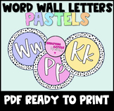 Spotted Word Wall - PASTEL COLORS