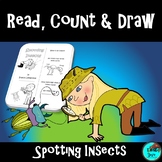 Read, Count & Draw - Spotting Insects
