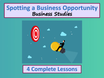 developing a business plan opportunity spotting