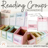 Spotty Pastels Reading Groups Organizers | Groovy Rainbow 