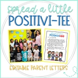 Spread a Little PositiviTEE Parent Letter