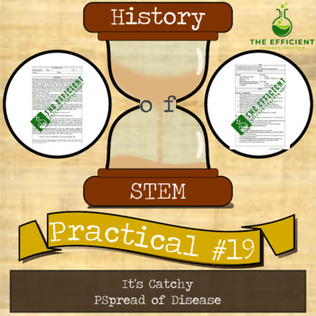 Preview of Spread of Disease - History of STEM practicals - It's Catchy