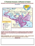 Spread of Islam: Map Analysis Practice