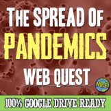 Spread of Pandemics Video Web Quest | Distance Learning | 