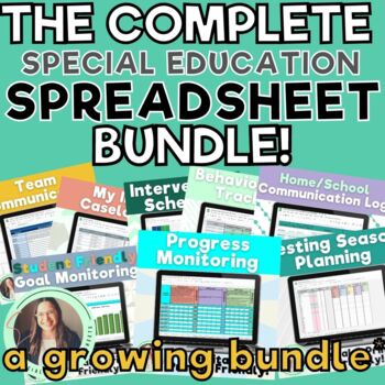 Preview of The Complete Spreadsheet Bundle! (Growing Bundle!!)